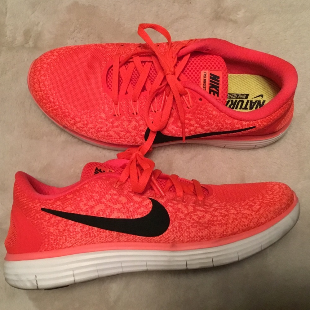 Nike Natural Ride Running Orange Running Sneakers - 9